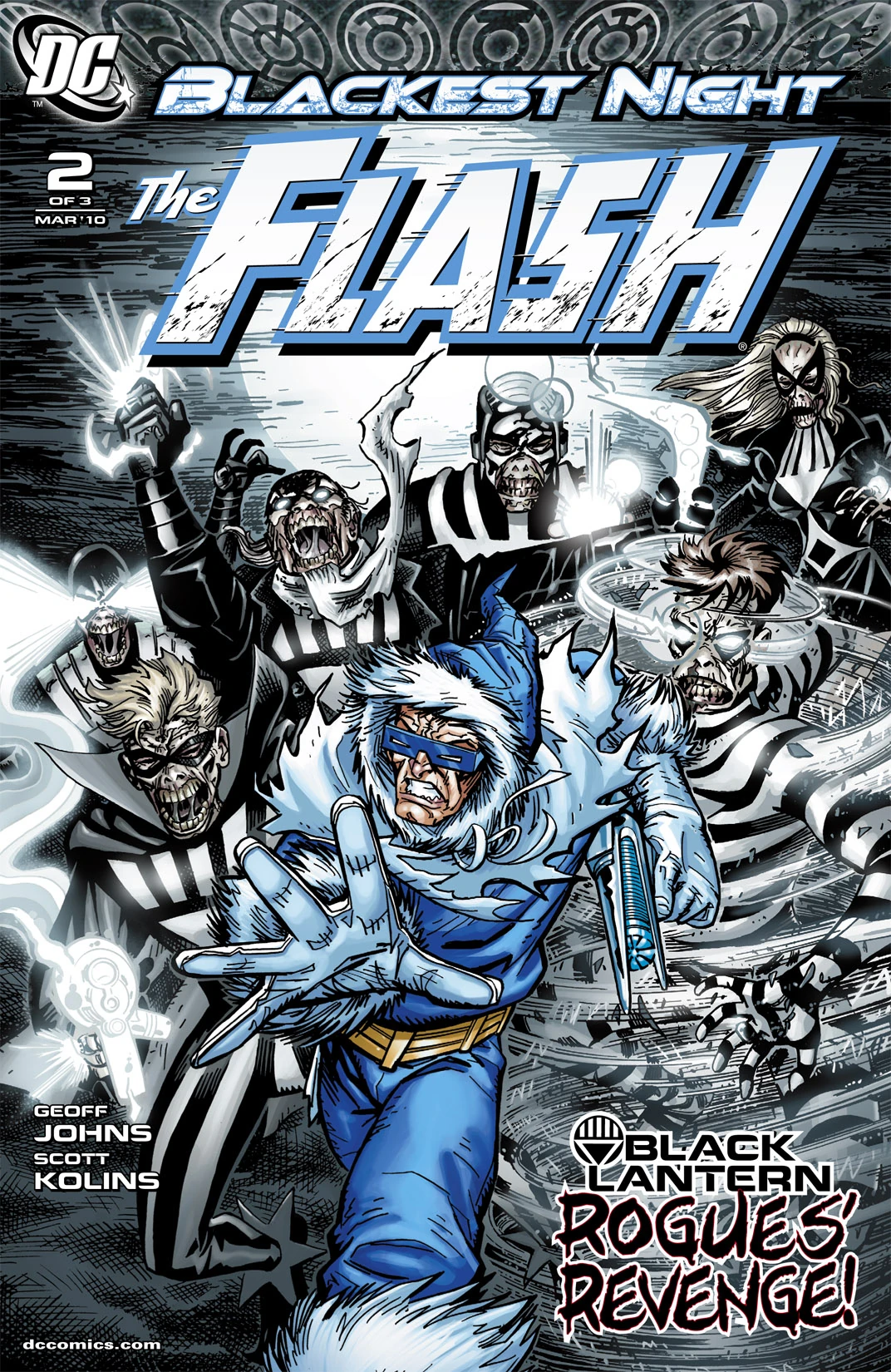 Blackest Night: The Flash #2 (DC, 2010 — Cover A) cover